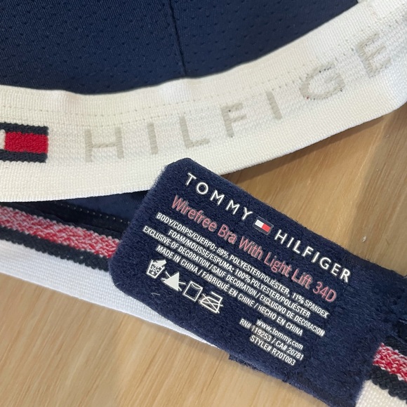 Tommy Hilfiger Wire Free Light Lift Bra - Picture 3 of 4